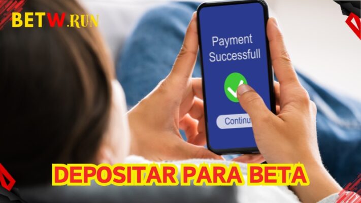 O depósito Betw é simples e rápido em apenas 4 etapas